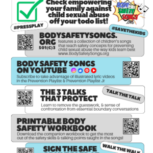 FREE Body Safety Community Outreach Poster