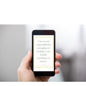 Protective Power Phrases: Digital Conversation Cards